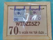 Ramka rocznicowa na 70-tk�